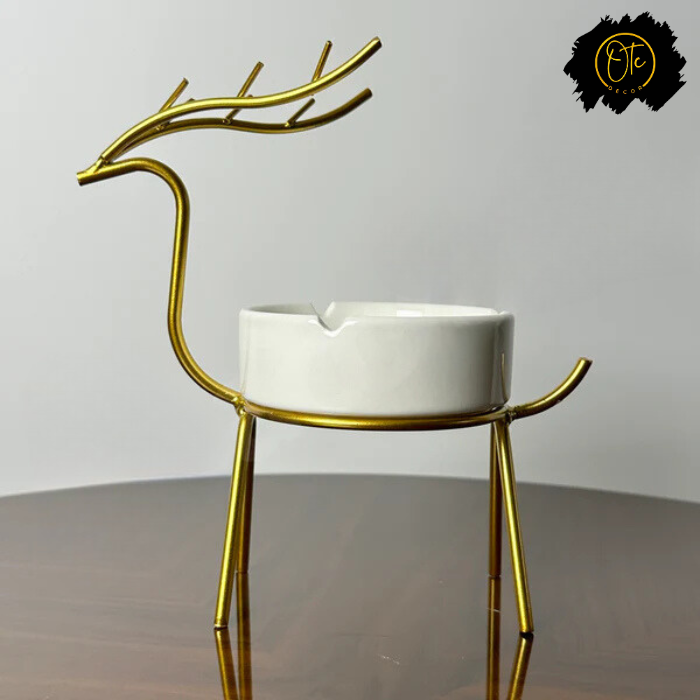 Golden Deer Luxury Ash Tray OTC