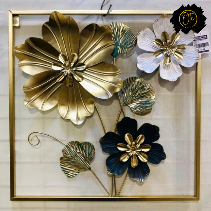 Metal Floral Wall Decor OTC