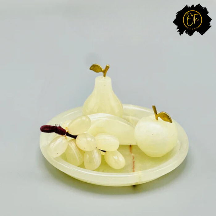 Onyx Fruit Set Plate