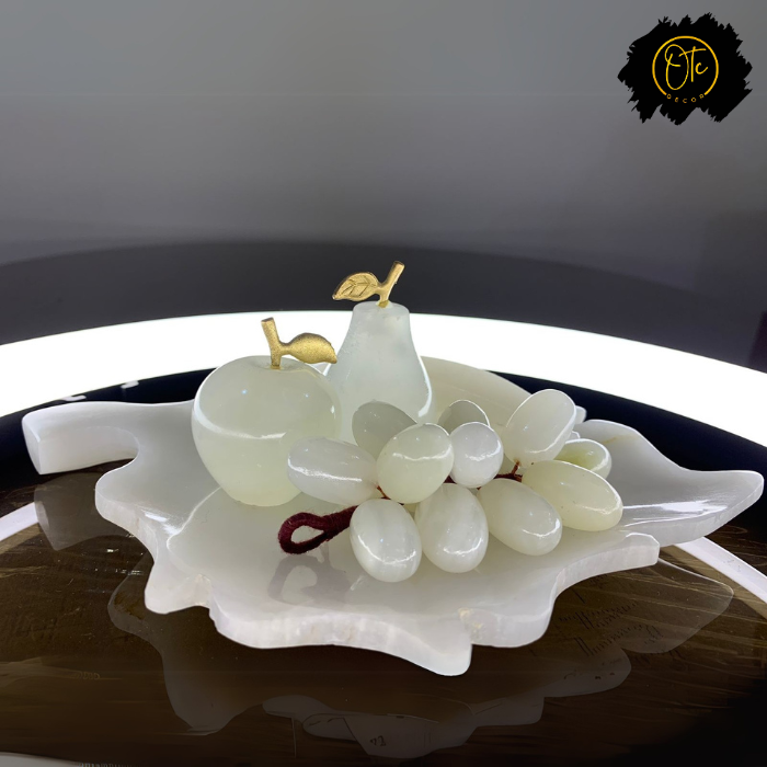 Elegant Marble Fruit Décor Piece for Home Marble Décor