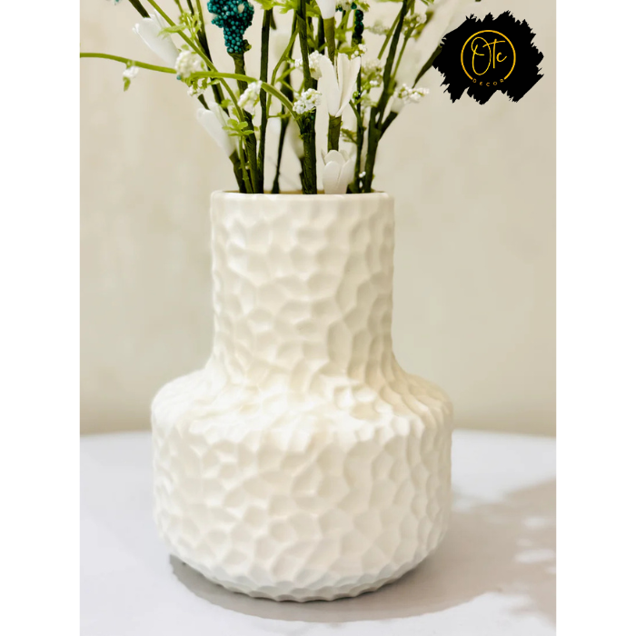 Ceramic Pot with Flowers PD-126 OTC