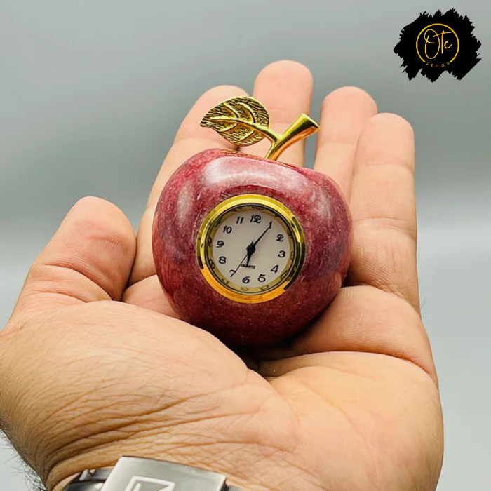 Single Piece Marble Clock