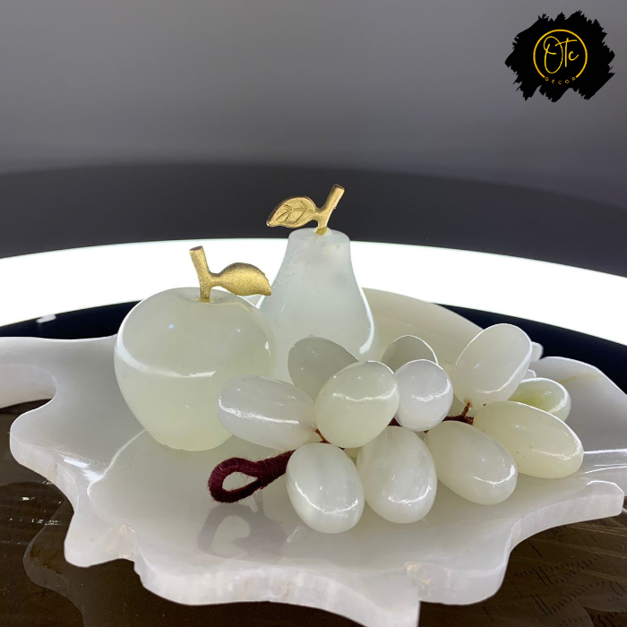 Elegant Marble Fruit Décor Piece for Home Marble Décor