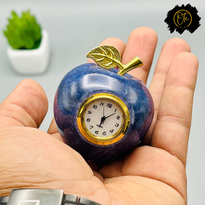 Single Piece Marble Clock