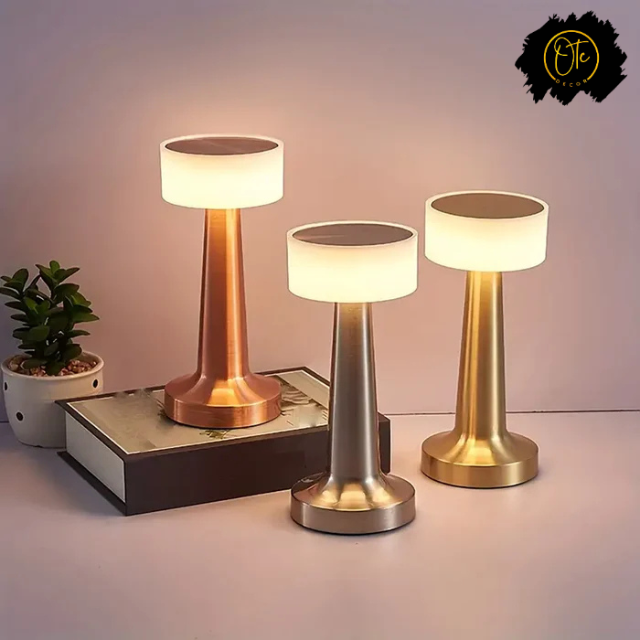 Rechargeable Touch Sensor LED Metal Lamp OTC