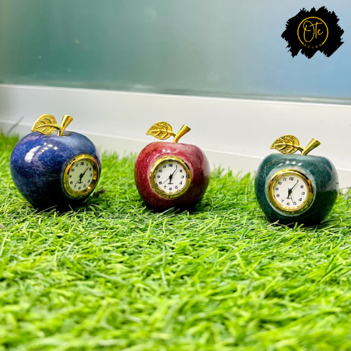 Single Piece Marble Clock