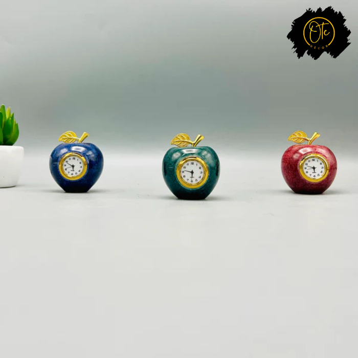 Single Piece Marble Clock