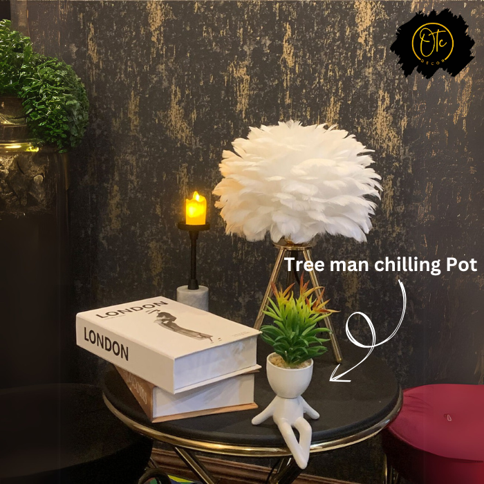 Tree Man Chilling Pot – Unique Decorative Planter for Home and Office