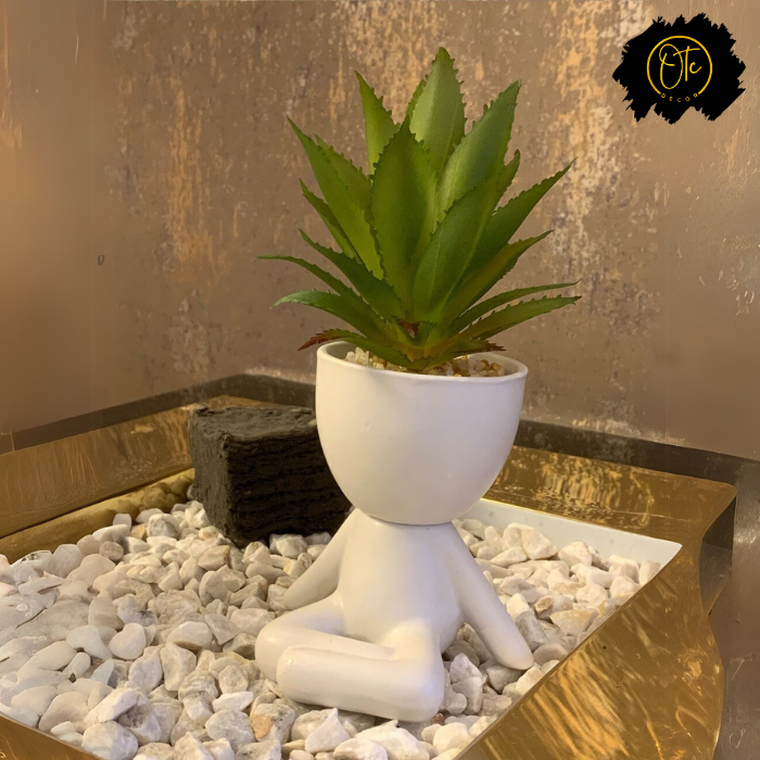 Tree Man Sitting Pot – Unique Decorative Planter for Home and Office Decor